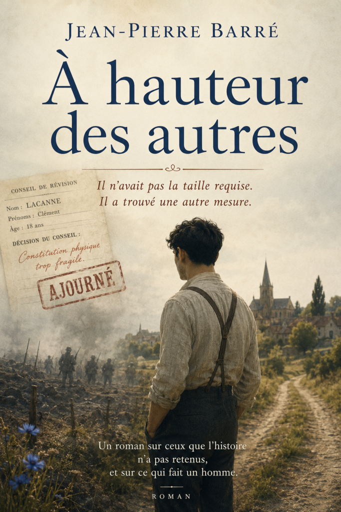 Roman historique, Première Guerre mondiale, Roman de formation, Touraine, France rurale, Brancardier, Val-de-Grâce, Famille, Transmission, Identité, Résilience, Dignité, Deuil, Courage ordinaire, Humanité